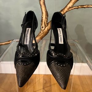 Manolo Blahnik Black Heels